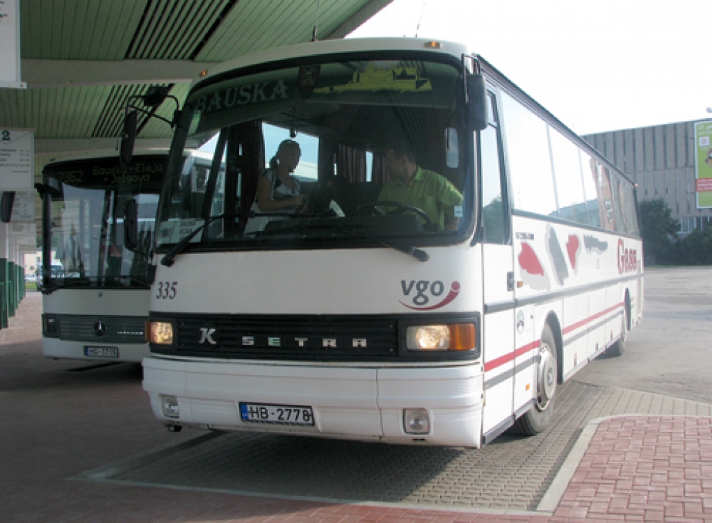 No pirmdienas, 1. augusta, Rīgas līnijā atsākusi darbu SIA «Aips». 
Autors: Vilnis Auzāns