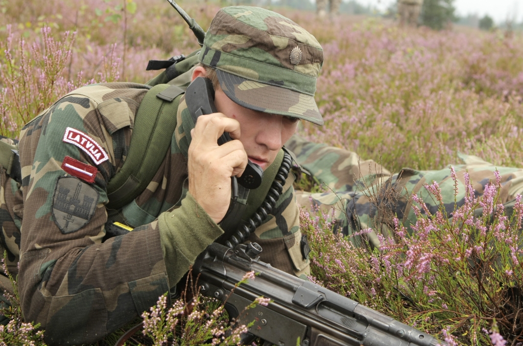 Mācības Ādažu poligonā ritēs no 16. līdz 18. septembrim.
Autors: Publicitātes foto.