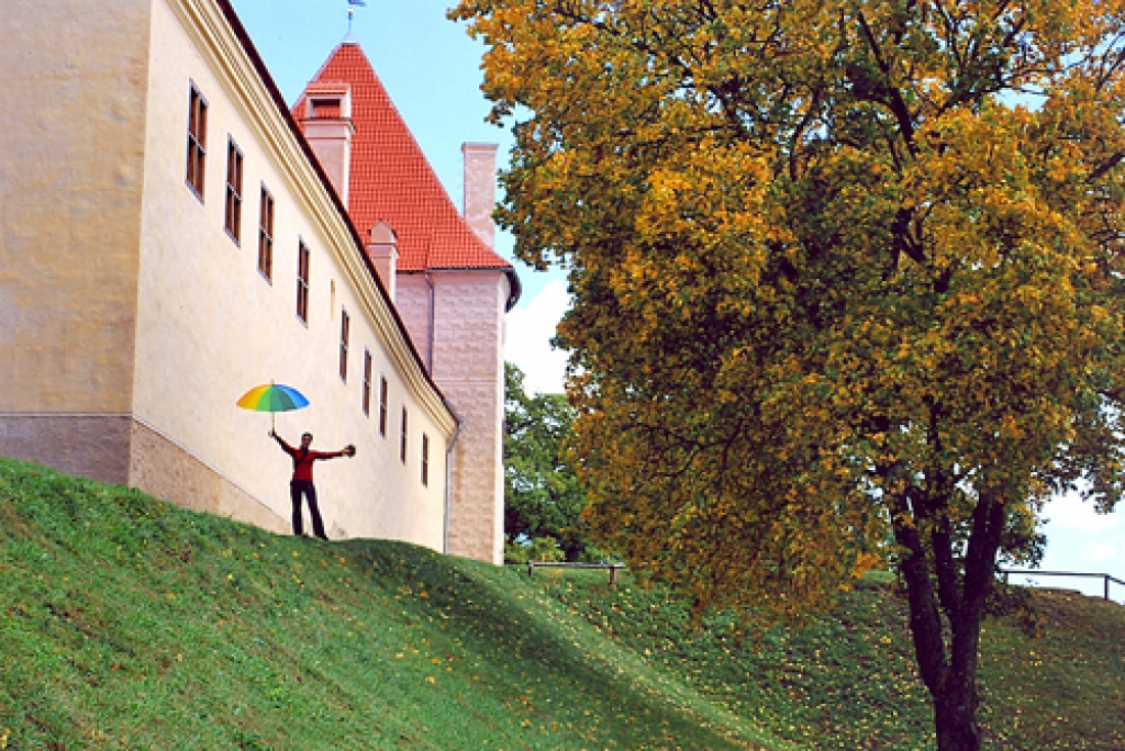 Rudens pie Bauskas pils.
Autors: L. Šulcs, no «Bauskas Dzīves» arhīva