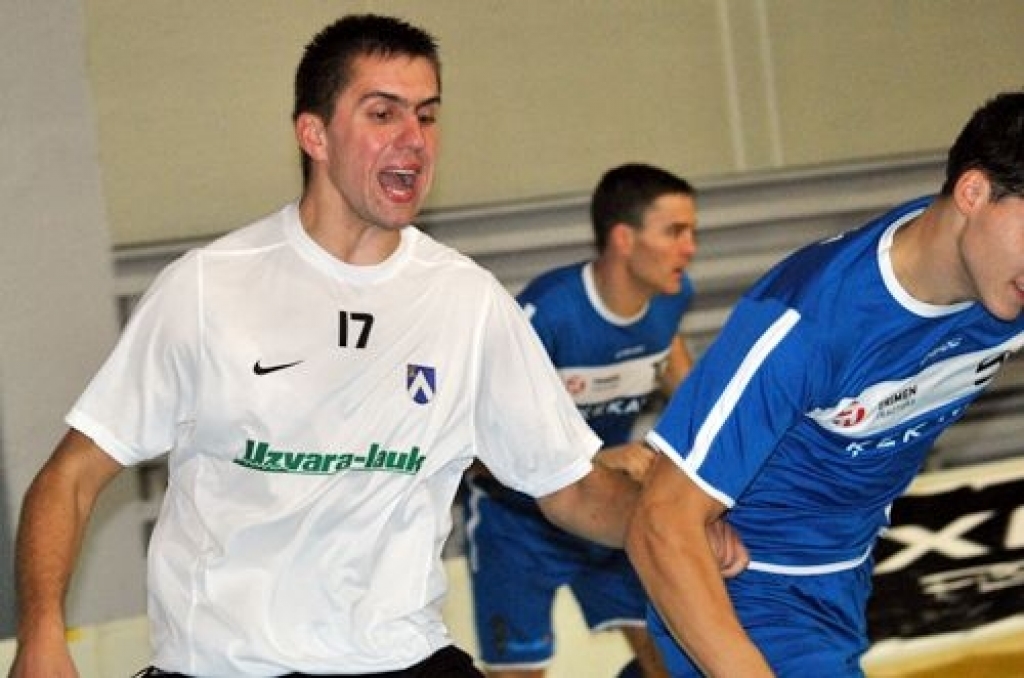 Baušķeniekiem par vērtīgāko spēlētāju Talsos atzina Ģirtu Laugali.
Autors: no «Bauskas Dzīve» arhīva.