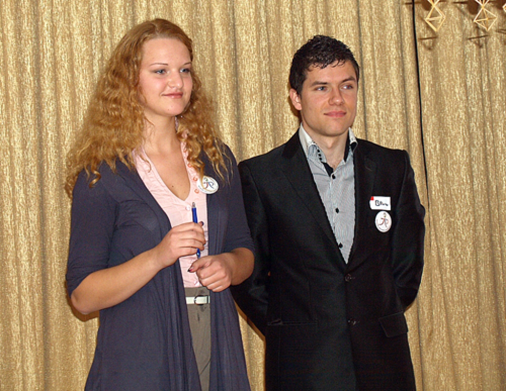 Liene Krastiņa un Bruno Bahs aprakstīja Iecavas Jauniešu padomes veikumu kopš pirmā Iecavas NVO foruma.
Autors: Antra Ērgle