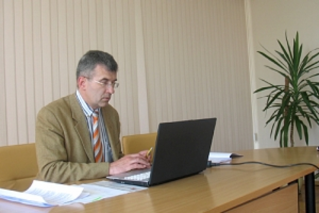 Bauskas novada izglītības, kultūras un sporta lietu komitejas priekšsēdētājs Raitis Ābelnieks.
Autors: No «Bauskas Dzīves» arhīva.