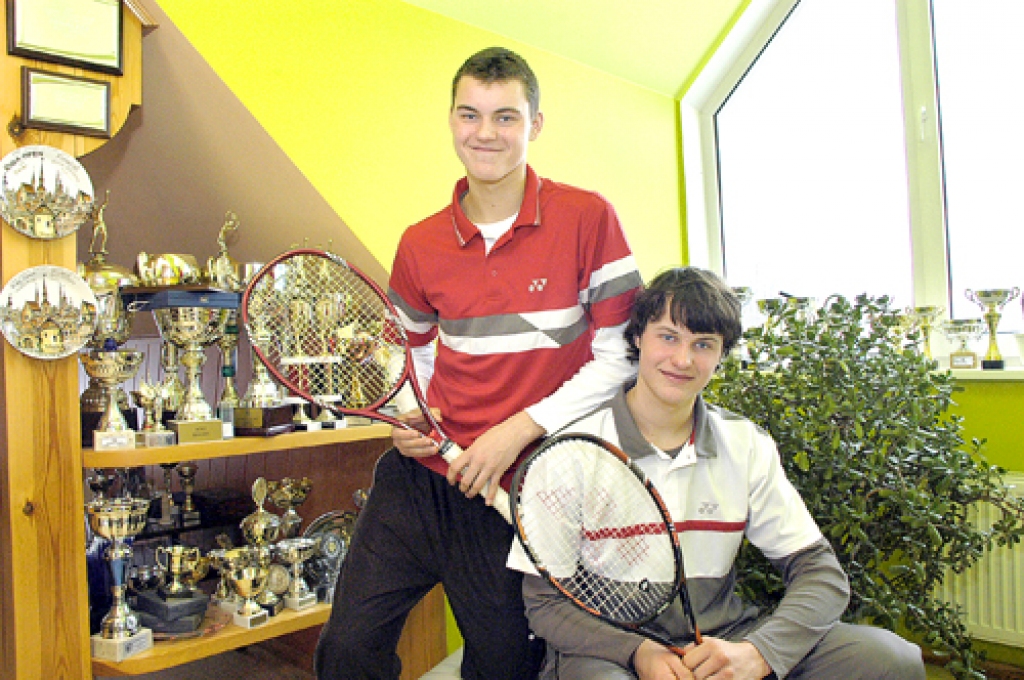 Jānis un Mārtiņš Podži.