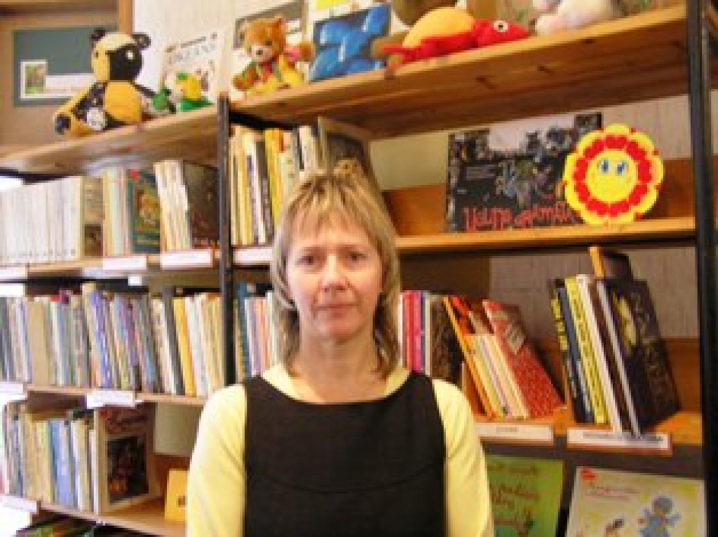 Taurkalnes bibliotēkas vadītāja Brigita Čebatarova.
Autors: bauskasbiblioteka.lv