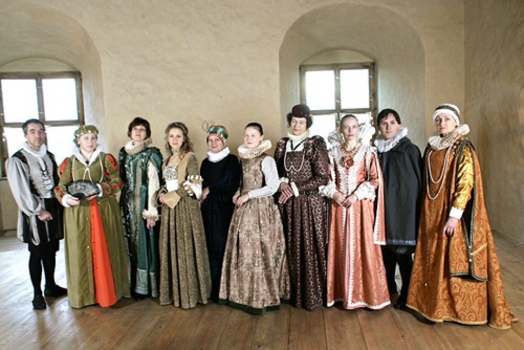 Bauskas pils muzeja seno deju grupa «Galms».
Autors: Reinis Hofmanis