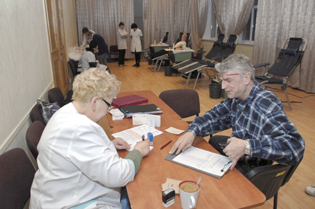 Andris Zīverss no Gailīšu pagasta bija viens no 67 donoriem, kuri 5. janvārī Bauskā nodeva asinis.