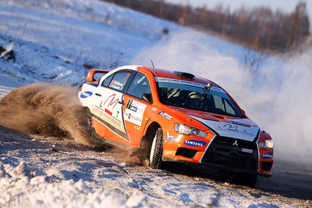 Māris Neikšāns un Ringolds Bērziņš Latvijas čempionāta posmā Utenā.
Autors: Artūrs Igaveņš, Go4speed