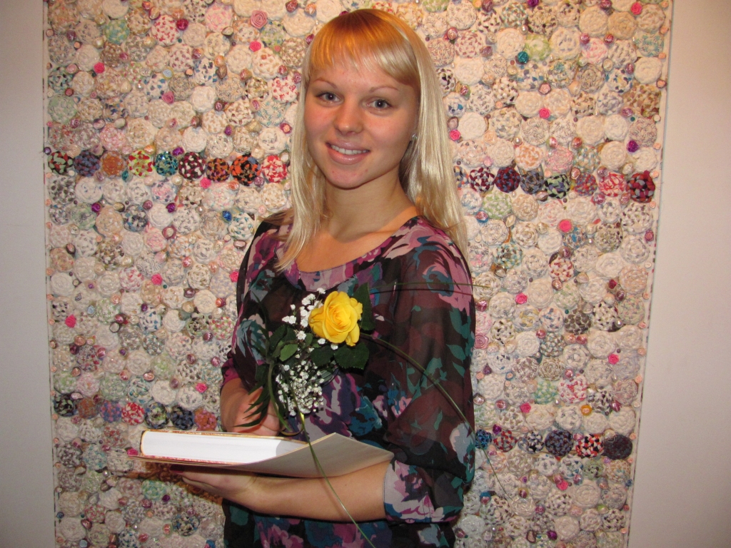 Eva Dručka, Vecumnieku vidusskolas absolvente, kura teicami studē Rīgas Stradiņa universitātes Medicīnas fakultātes otrajā kursā. Viņa jau otro gadu saņem Vītolu fonda administrēto Zonta stipendiju.
Autors: Iveta Rībena