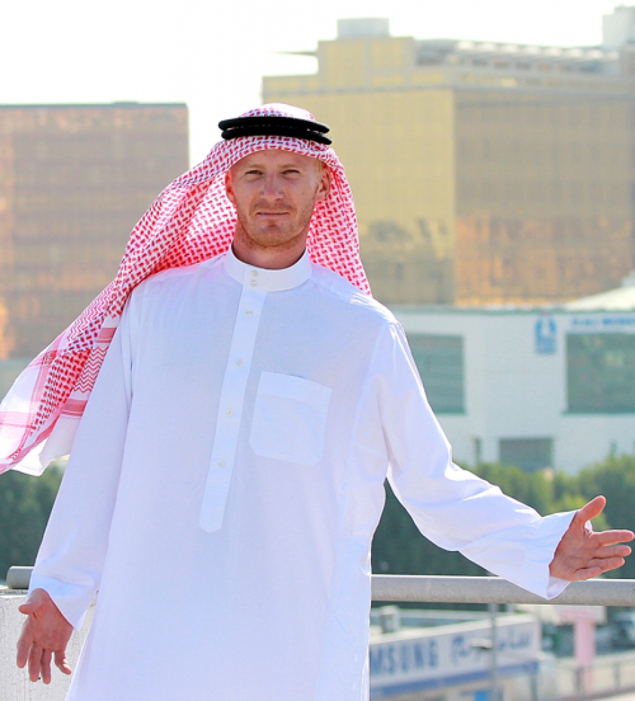 Arābs? Nē, latvietis Jānis Baļčūns.