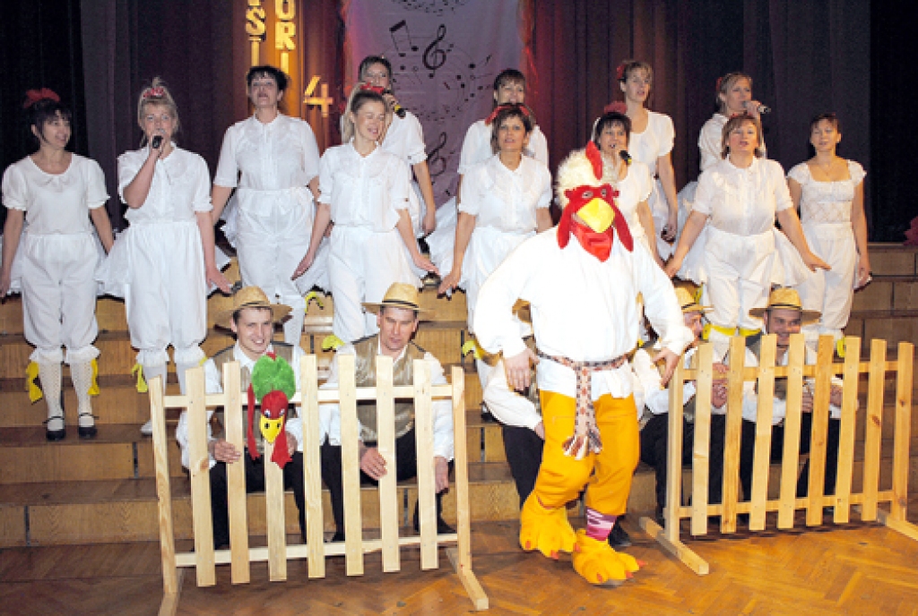 Popsīgie koru kari Īslīcē. 
Autors: Juris Iļņickis