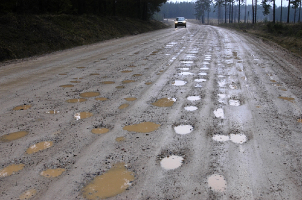 Mūspuses grants ceļi.
Autors: no „Bauskas Dzīves” arhīva.