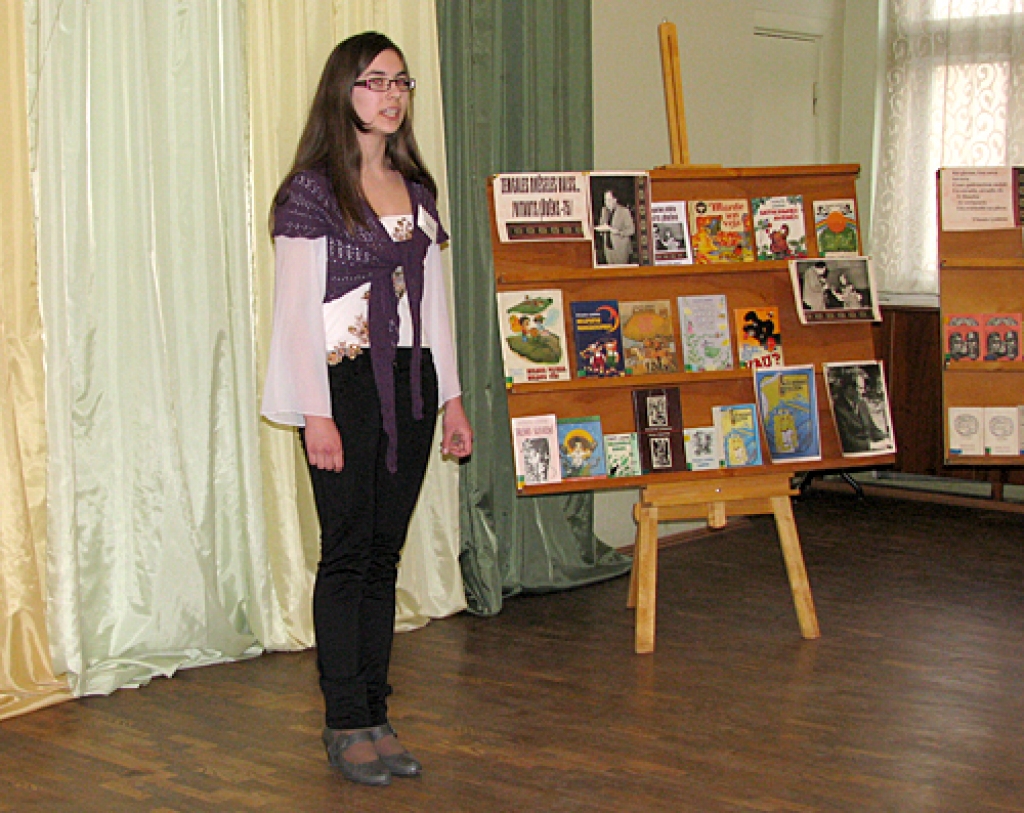 Ceļazīmi uz Zemgales novada konkursu saņēma arī Ozolaines pamatskolas 9. klases skolniece Liene Bokmane. 
Autors: Vilnis Auzāns