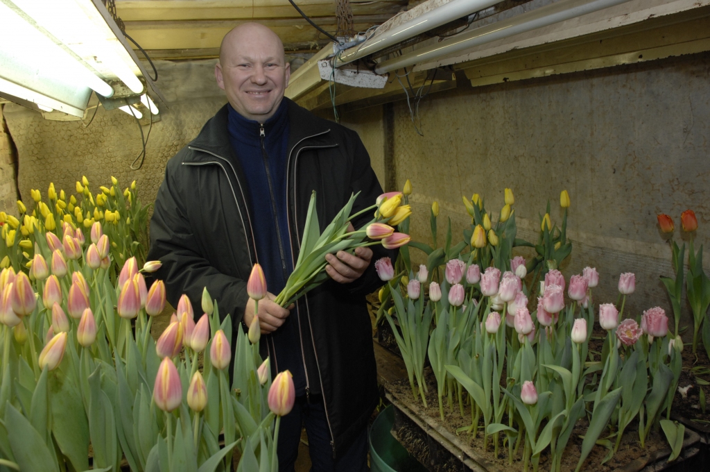 «Skaistus jums, sievietes, rīt svētkus! Lai dāvanā jūs saņemtu visskaistākos ziedus, vēlams Latvijā audzētus,» tā vēl codietis Nils Šastakovičs.
Autors: Ivars Bogdanovs