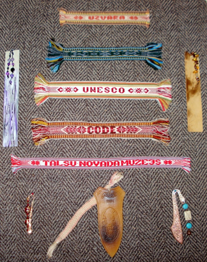 Aelita Ramane grāmatzīmes kolekcionē jau vairākus gadus.