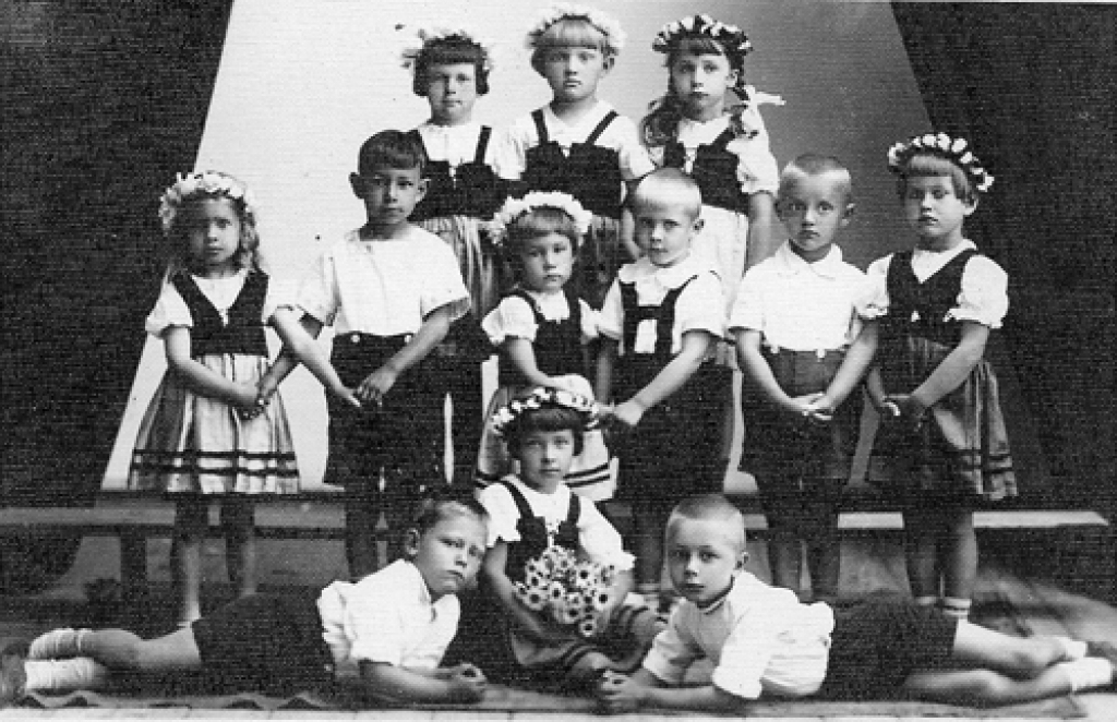 Bauskas pilsētas bērnudārzā 1938. gadā.
