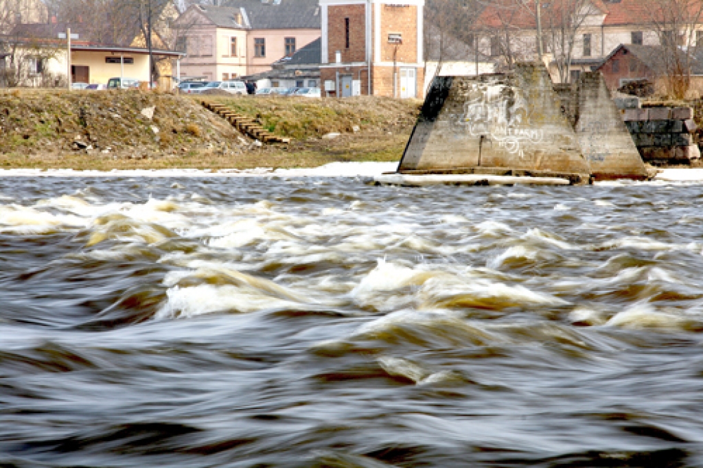 Zentas Reliņas nesen tapusī Bauskas ainava.