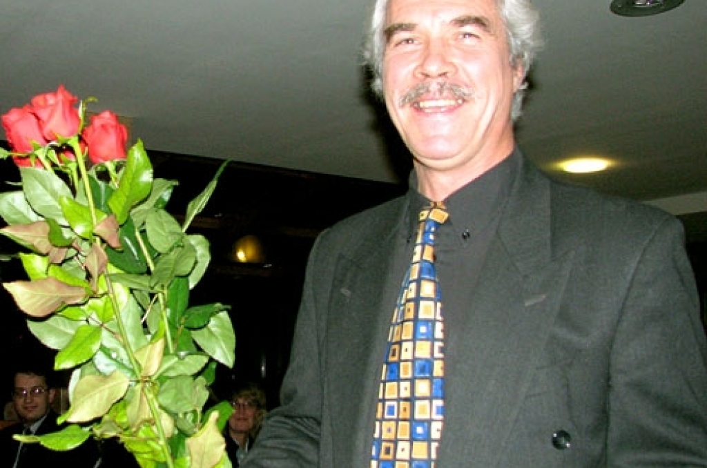 Diriģents Einārs Redbergs.
Autors: No «Bauskas Dzīves» arhīva.