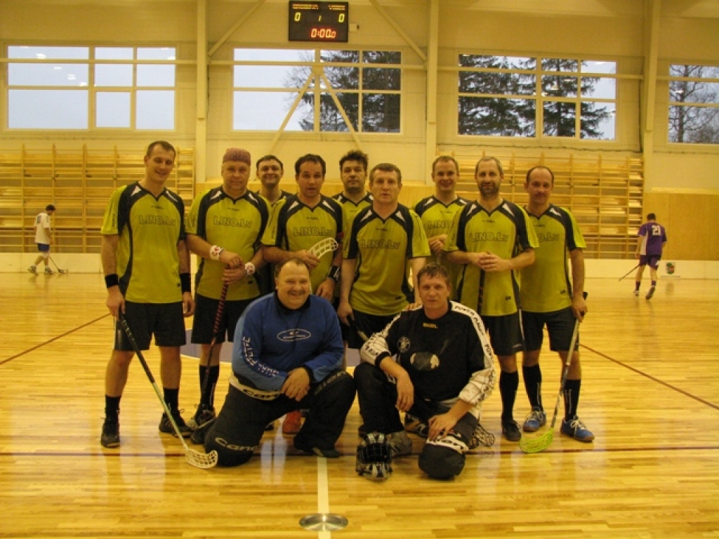 «Lino.lv» komanda. 
Autors: floorball.lv