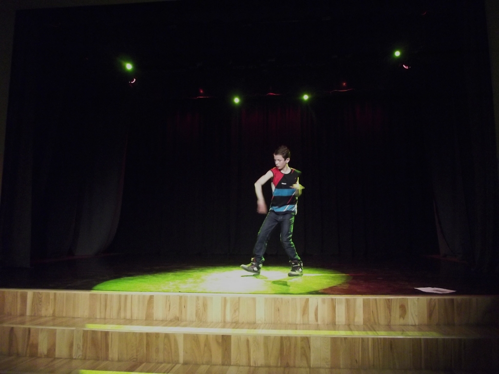 Pusfinālā savu talantu rādīja Jānis Sproģis.
Autors: No albuma.