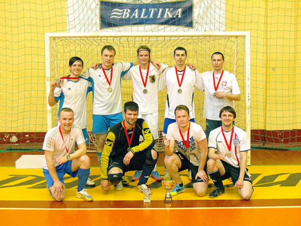 «Ballu Motors» – Iecavas telpu futbola turnīra uzvarētāju vienība. 