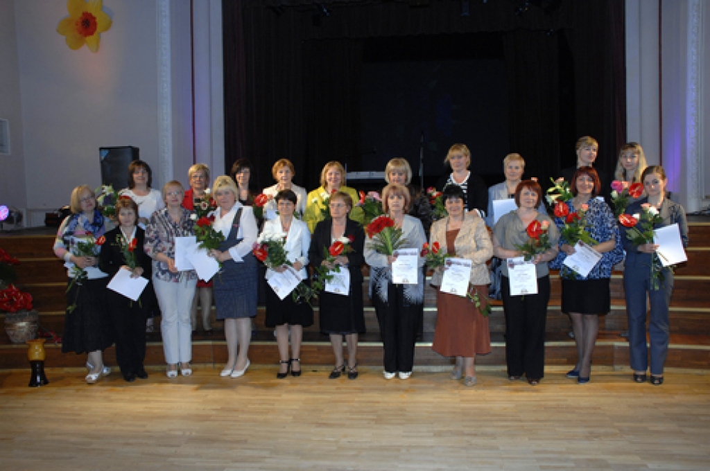 Bauskas un Rundāles novadu labākās, talantīgākās un radošākās skolotājas.   
Autors: Ivars Bogdanovs