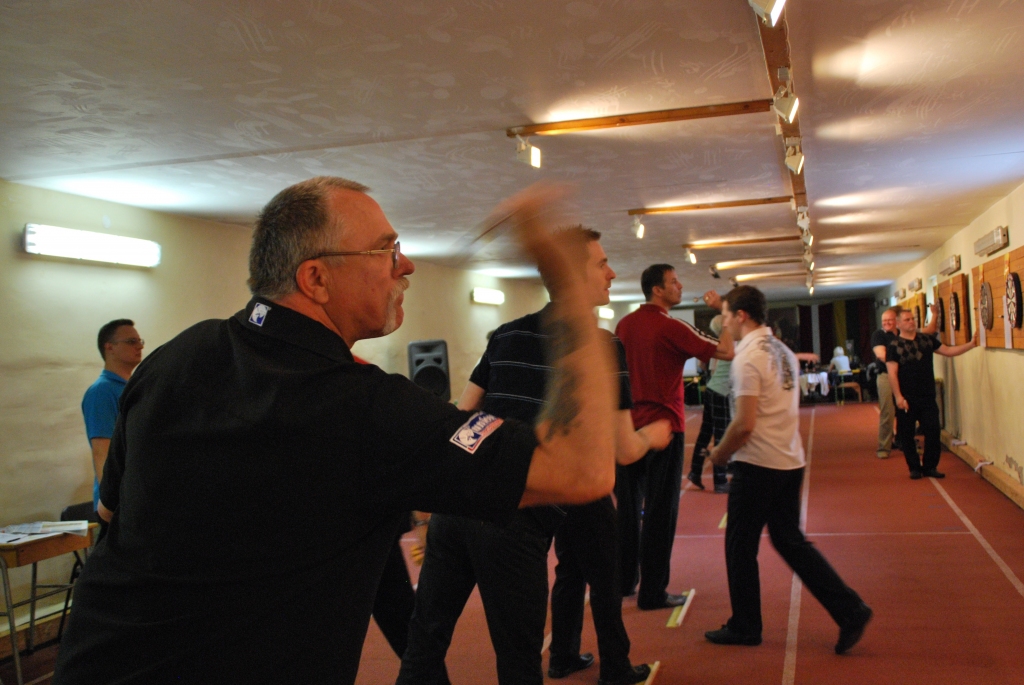 Arnis Vents (no kreisās) bija veiksmīgākais no Bauskas komandas vīriem. 
Autors: Uldis Varnevičs