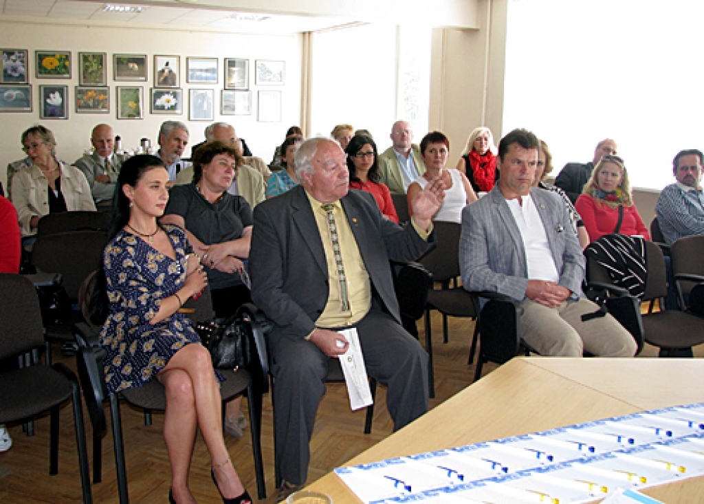 Lietuvas kolēģus interesēja pašvaldību darba organizēšana Bauskā. 
Autors: Vilnis Auzāns