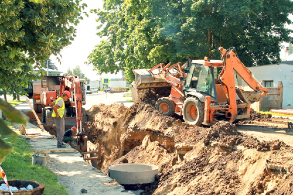 Slimnīcas ielā Bauskā pagājušajā nedēļā ritēja visaktīvākie un sarežģītākie darbi. 