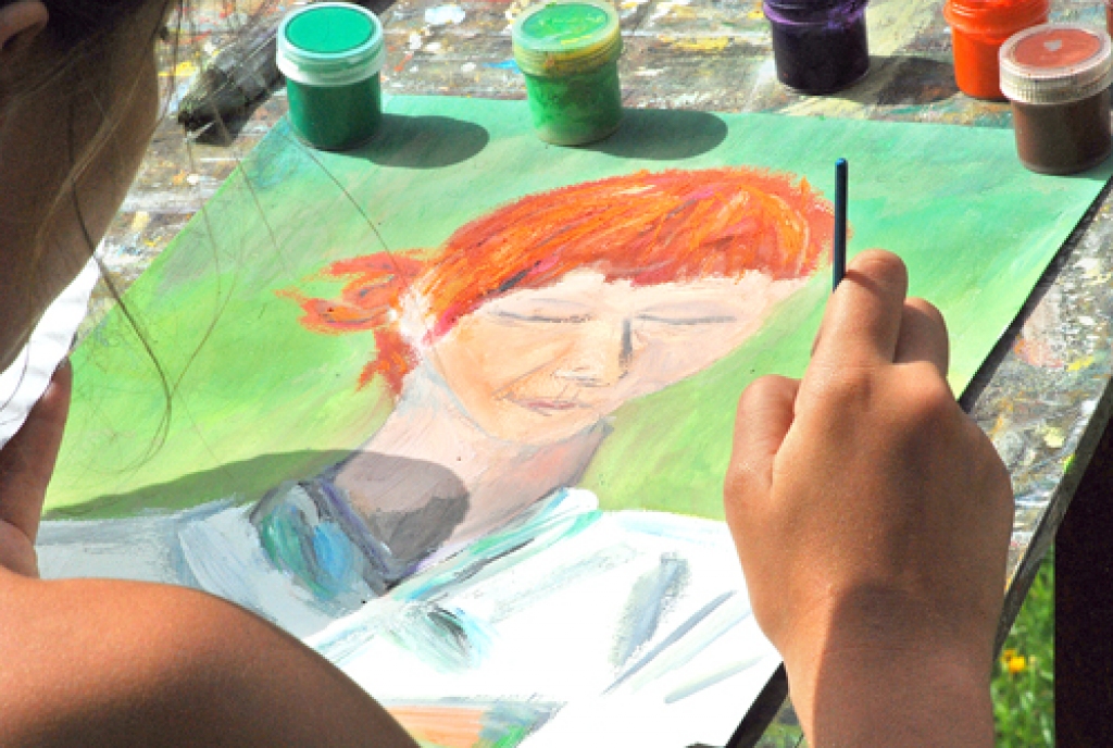 Profesionālu mākslinieku plenērs Bauskā notiek jau astoto reizi.
Autors: no «Bauskas Dzīves» arhīva