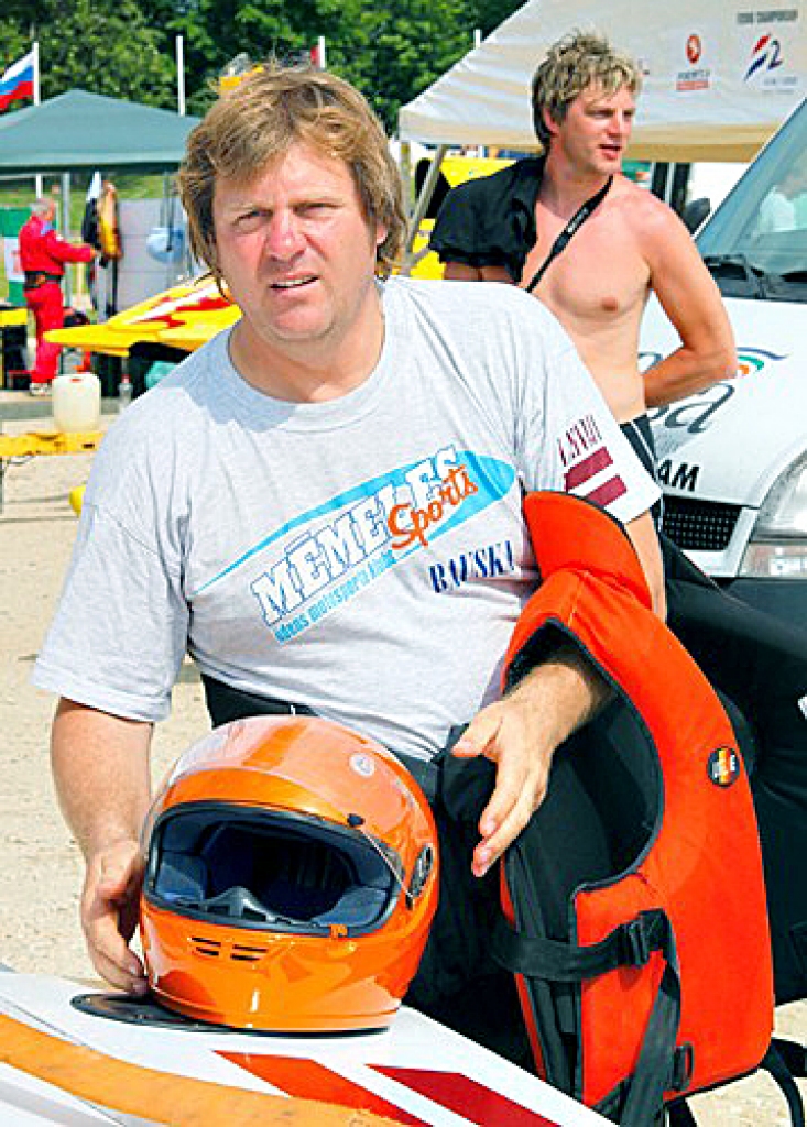 Māris Brigmanis FR-1000 klasē ieguva sudraba medaļu.
Autors: no «Bauskas Dzīves» arhīva