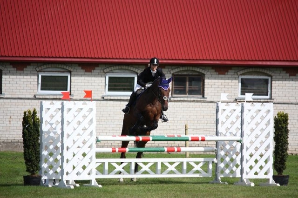 Velga Marčenkova ar Dakāru pārvar šķērsli. 
Autors: No albuma.