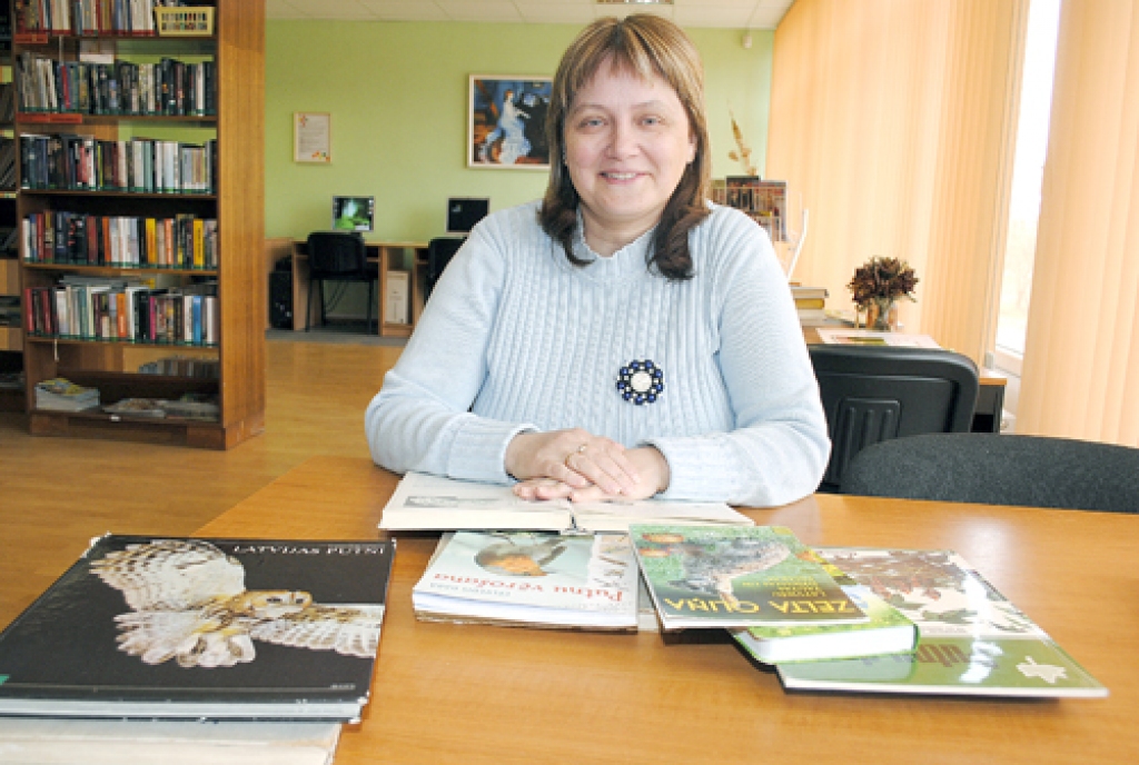 Sarmīte Šlikaite, Misas bibliotēkas vadītāja.