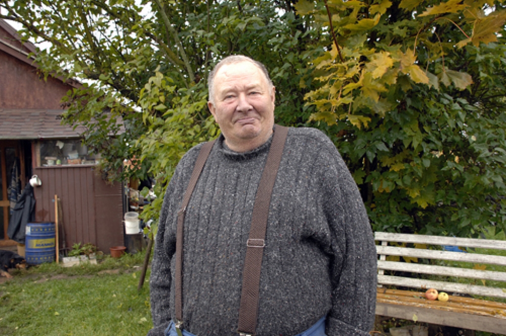 Juris Alksnis atzīst, ka dzīve laukos ir grūta, taču nesūdzas par to. 