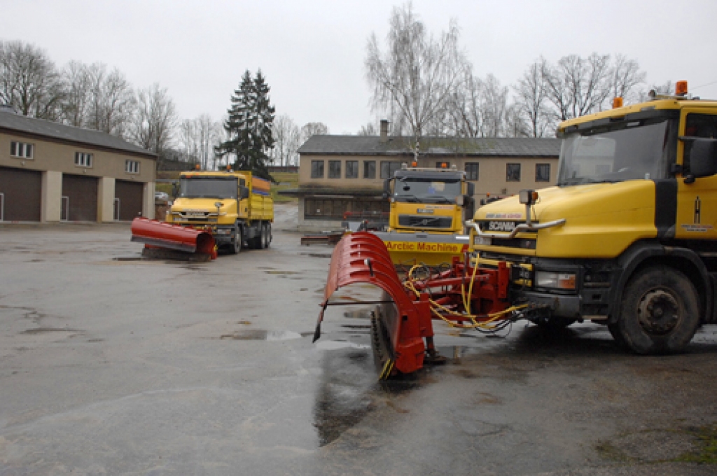 Lieljaudas tehnika «Latvijas Autoceļu uzturētāja» Bauskas nodaļas pagalmā gatava ziemas darbiem.
Autors: Ivars Bogdanovs