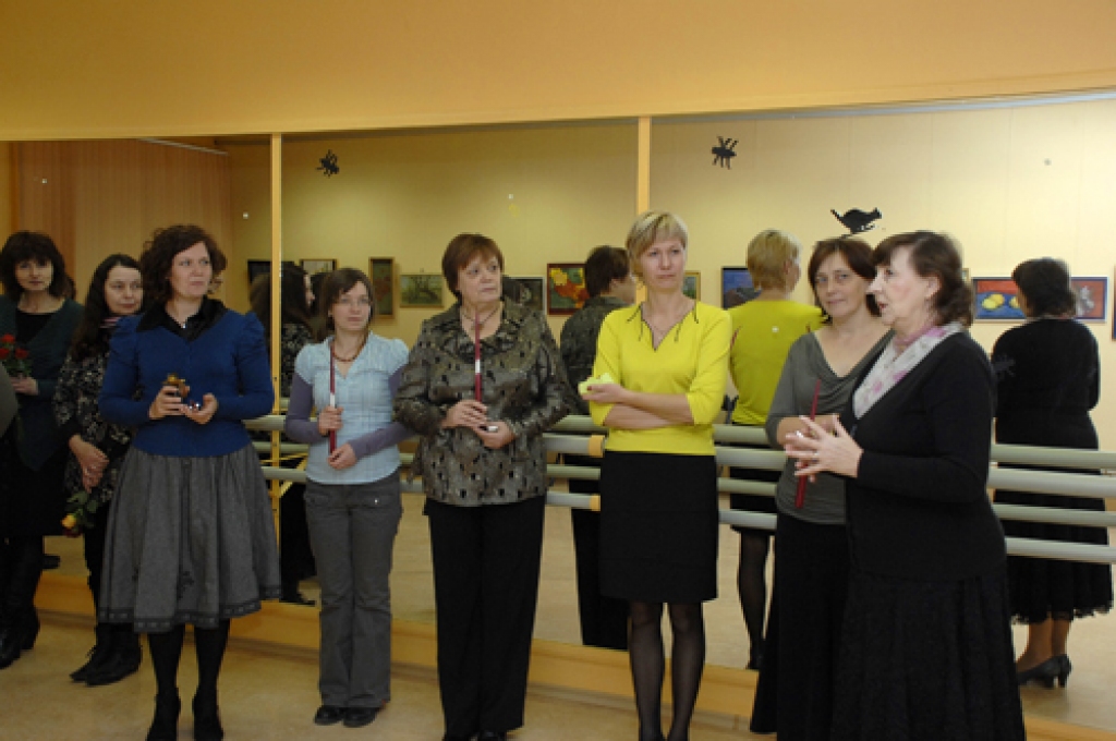 Mirkļi no izstādes «Tik un tā» atklāšanas Rundāles novada domes jaunajā zālē. 
Autors: Ivars Bogdanovs