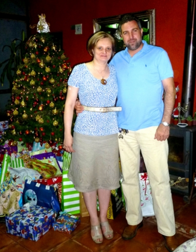 Sandra Rozenberga ar vīru Ernesto dzīvo Čīlē.
Autors: No albuma.