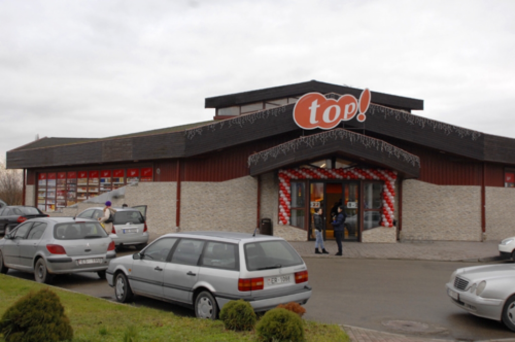 Remonta laikā daļēji atjaunota arī tirgotavas fasāde. 
Autors: Ivars Bogdanovs