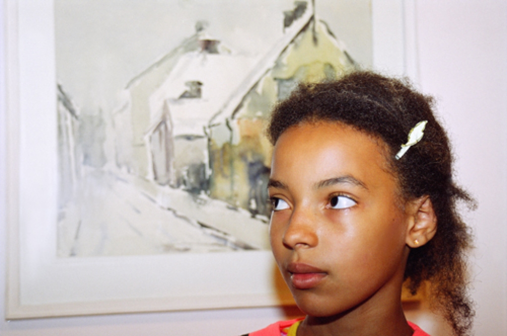 Lingita Lina Bopulu vienā no savām fotosesijas reizēm Bauskā. 
Autors: Laimonis Šulcs