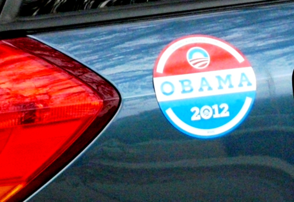 Uzlīme uz auto skaidri apliecina, kam simpatizē mašīnas īpašnieks. Viņš šoreiz izrādījies uzvarētāja atbalstītājs.
Autors: Ieva Bluša