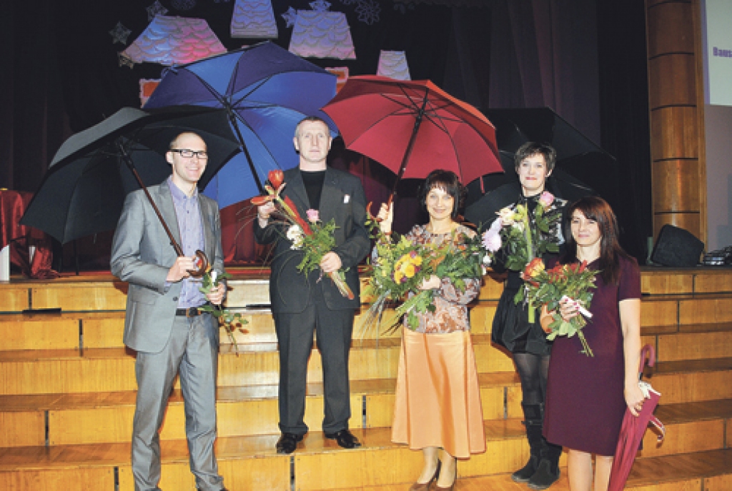 «Sporta laureāta» sarīkojumā 2011. gadā - populārākie sportisti.
Autors: no «Bauskas Dzīves» arhīva.