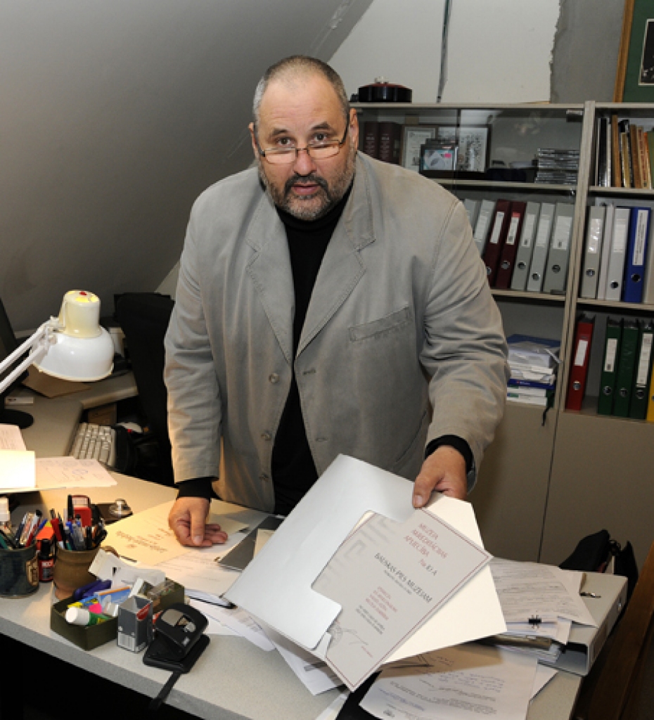 Māris Skanis, Bauskas pils muzeja direktors.
Autors: no «Bauskas Dzīves» arhīva.
