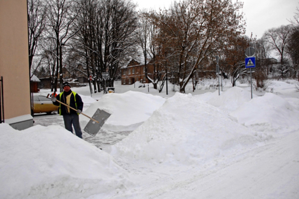 Pilsētas sētniekiem šogad aktīvs darba laiks.
Autors: Ivars Bogdanovs