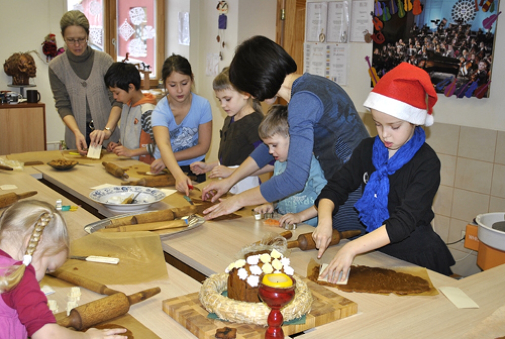 Radošajās darbnīcās varēja pagatavot skaistas lietas.
Autors: Māris Krūmiņš