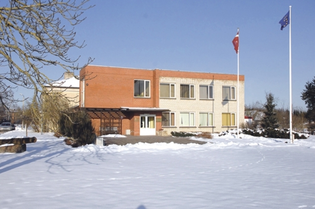 Vecumnieku novada domes administrācijas ēka. 
Autors: Ivars Bogdanovs