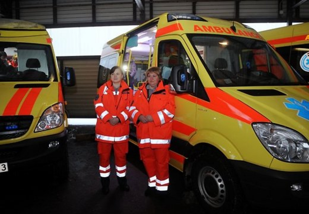 Neatliekamās medicīniskās palīdzības dienesta jaunās mašīnas.
Autors: Aģentūra LETA