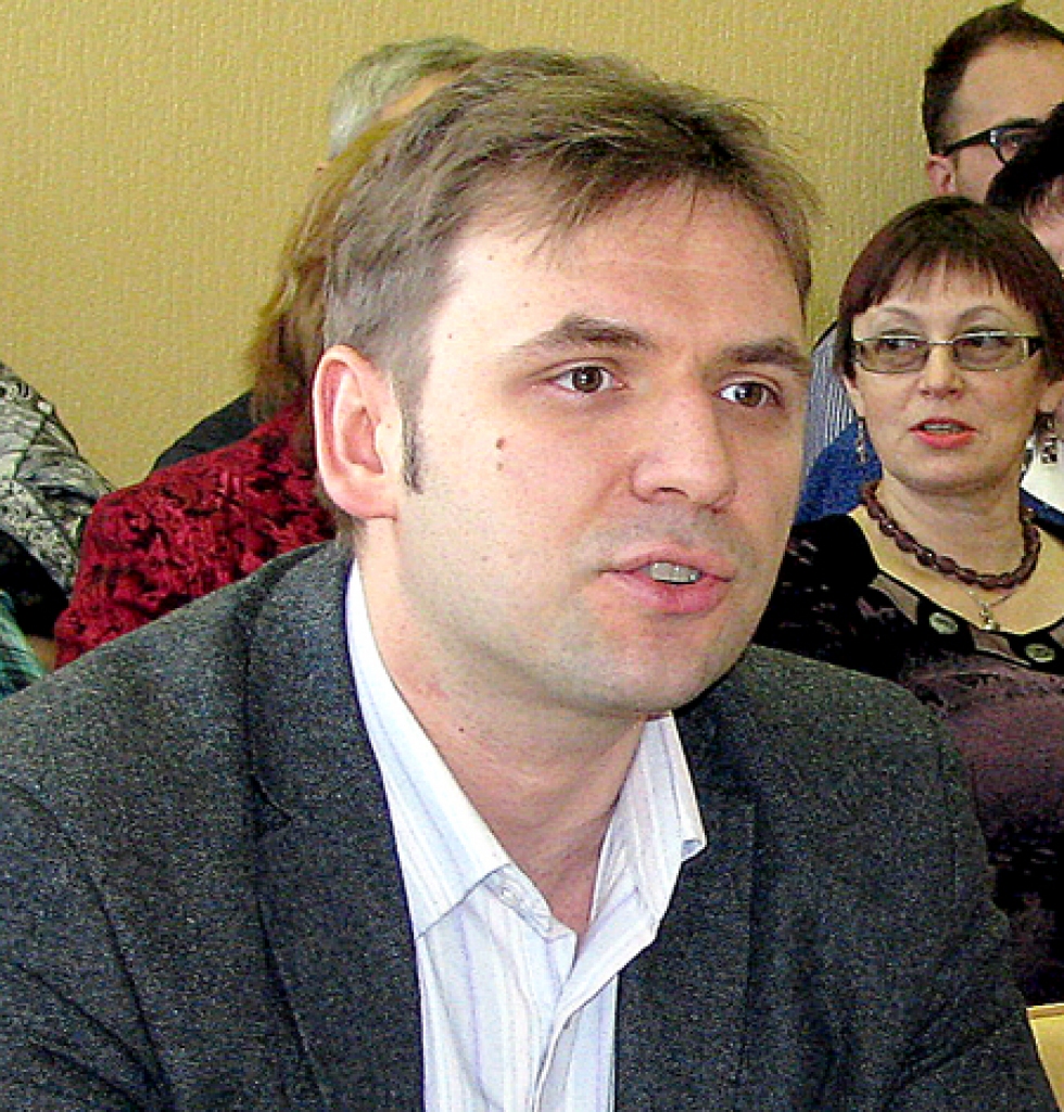 Juris Millers, producents, Bauskas novada domes apvienotajā finanšu komitejas sēdē. 