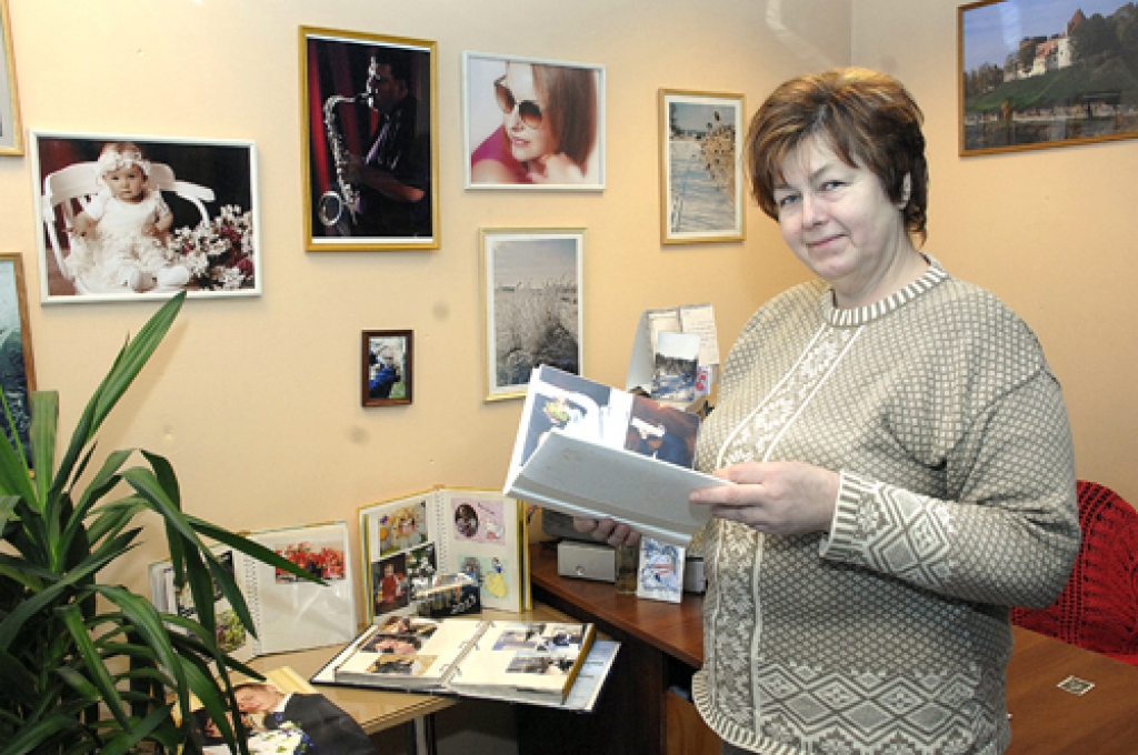 Mairita Cera stāsta, ka klienti bieži vien pasūta albumu ar fotogrāfijām. 