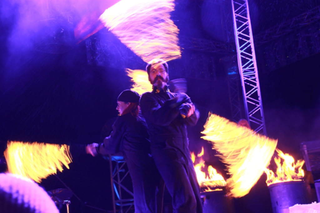 Kristaps Krolls – grupas «Pulsa efekts» dalībnieks. 
Autors: Uldis Varnevičs