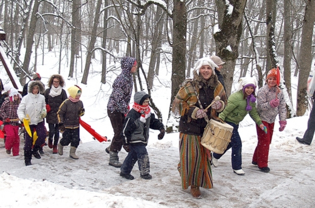 Meteņdiena Iecavā tika atzīmēta arī pagājušajā gadā.
Autors: No «Bauskas Dzīves» arhīva.