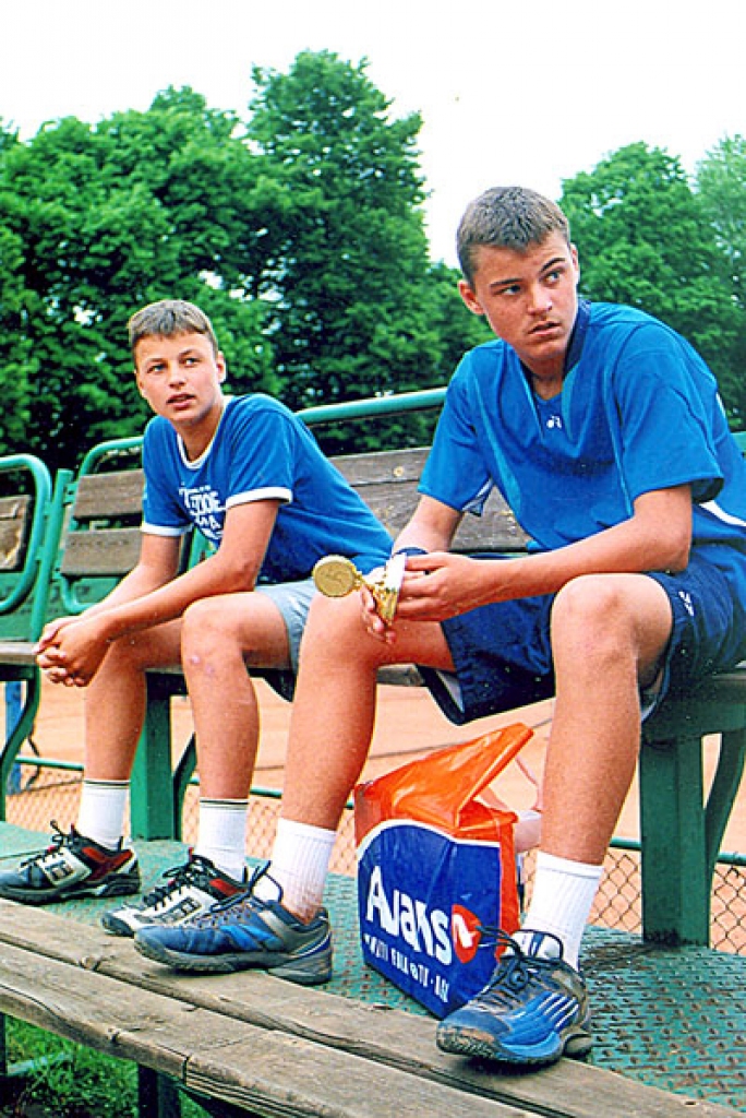 Mārtiņš un Jānis Podžus.